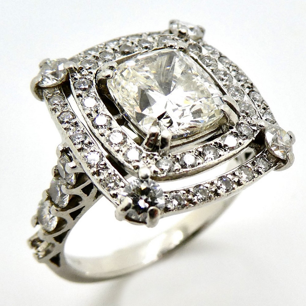 re-modelling old diamond engagement ring