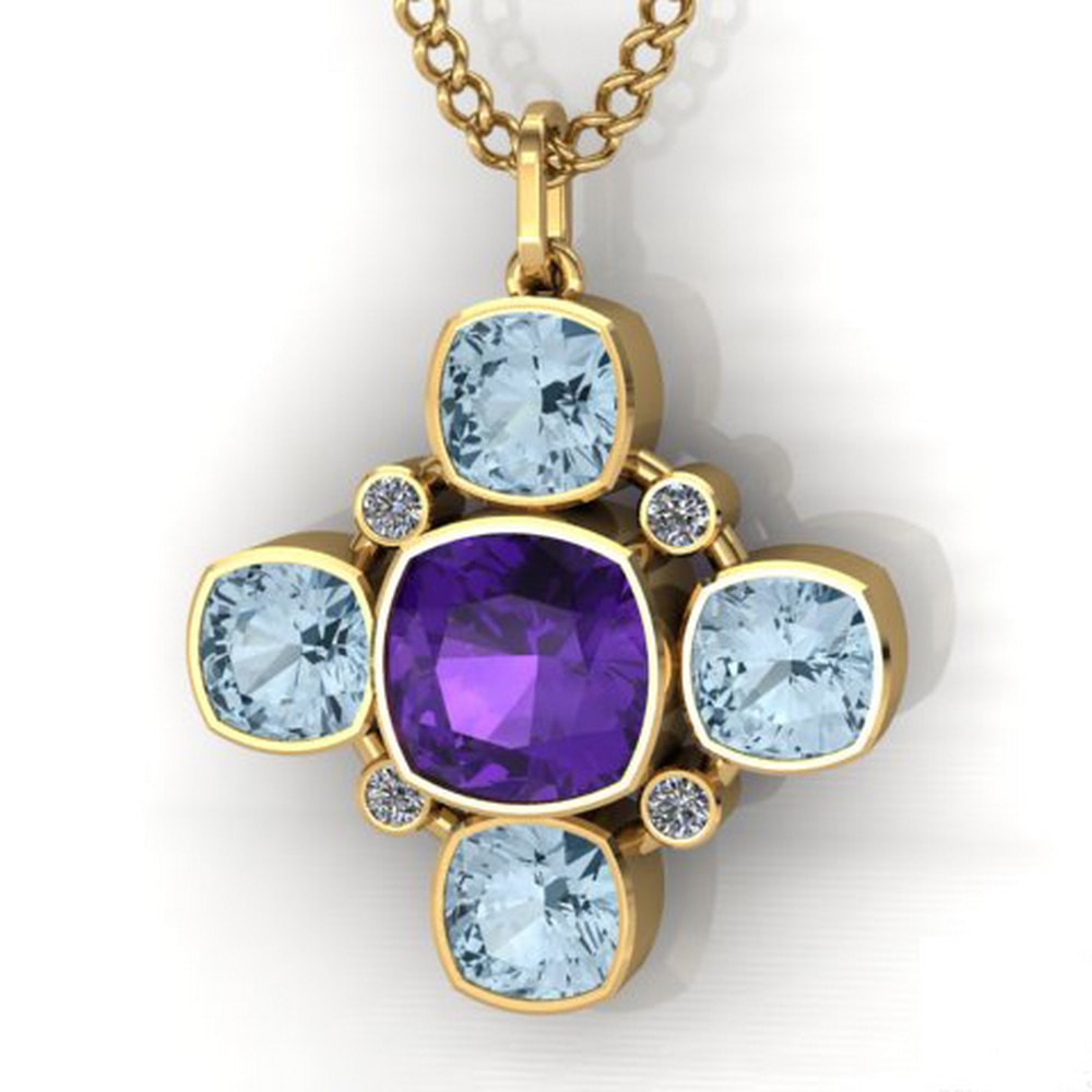 CAD design file for cross pendant
