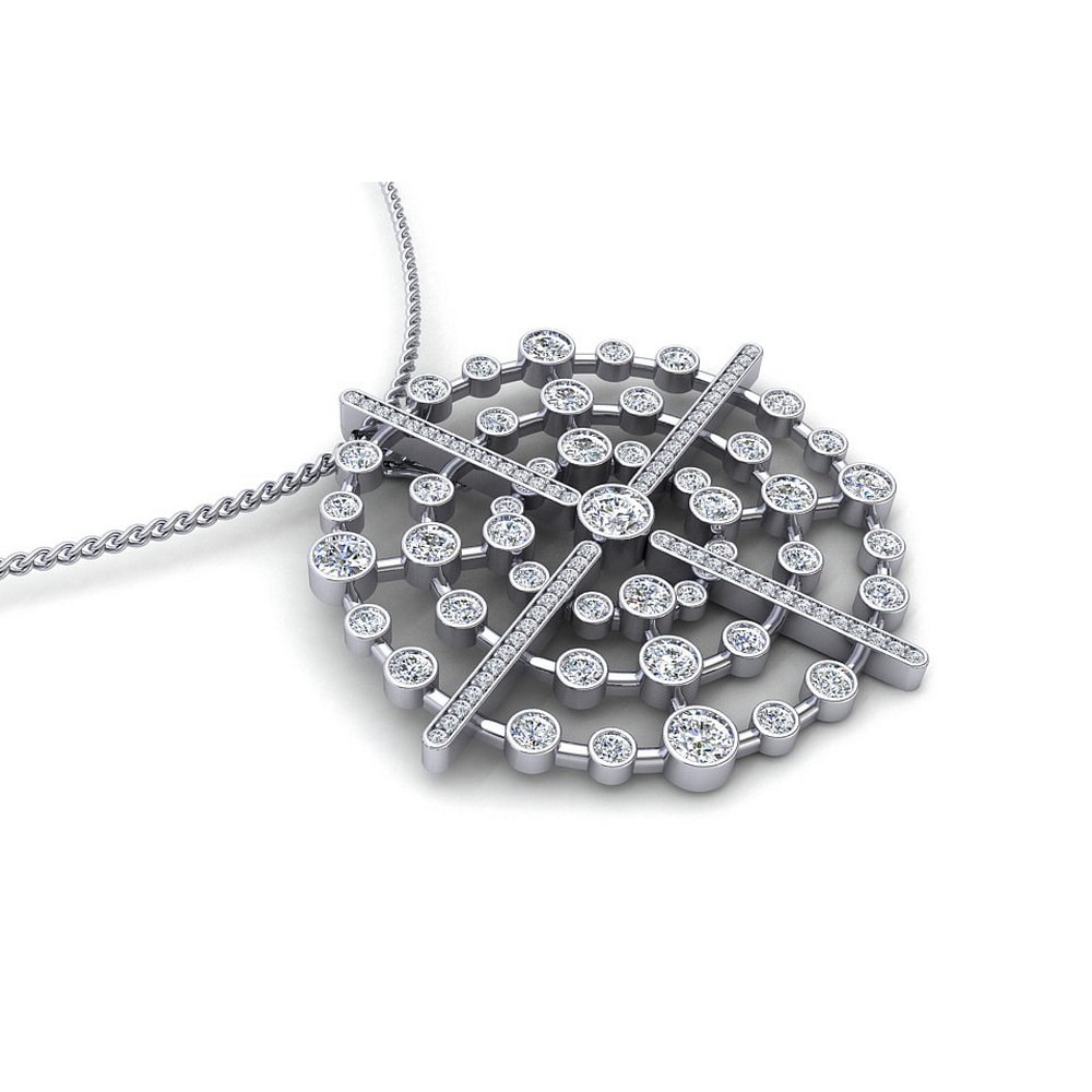 CAD file for diamond pendant
