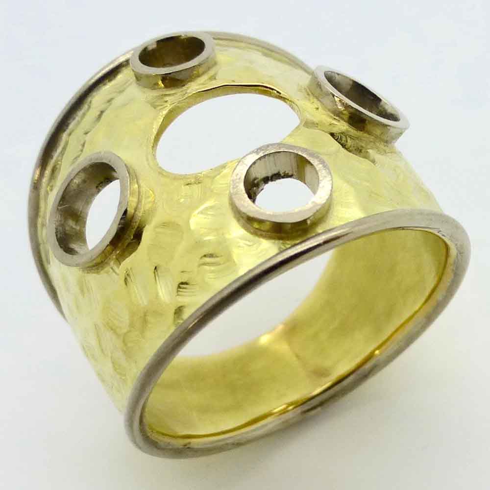 Romanesque bombe dress ring mount