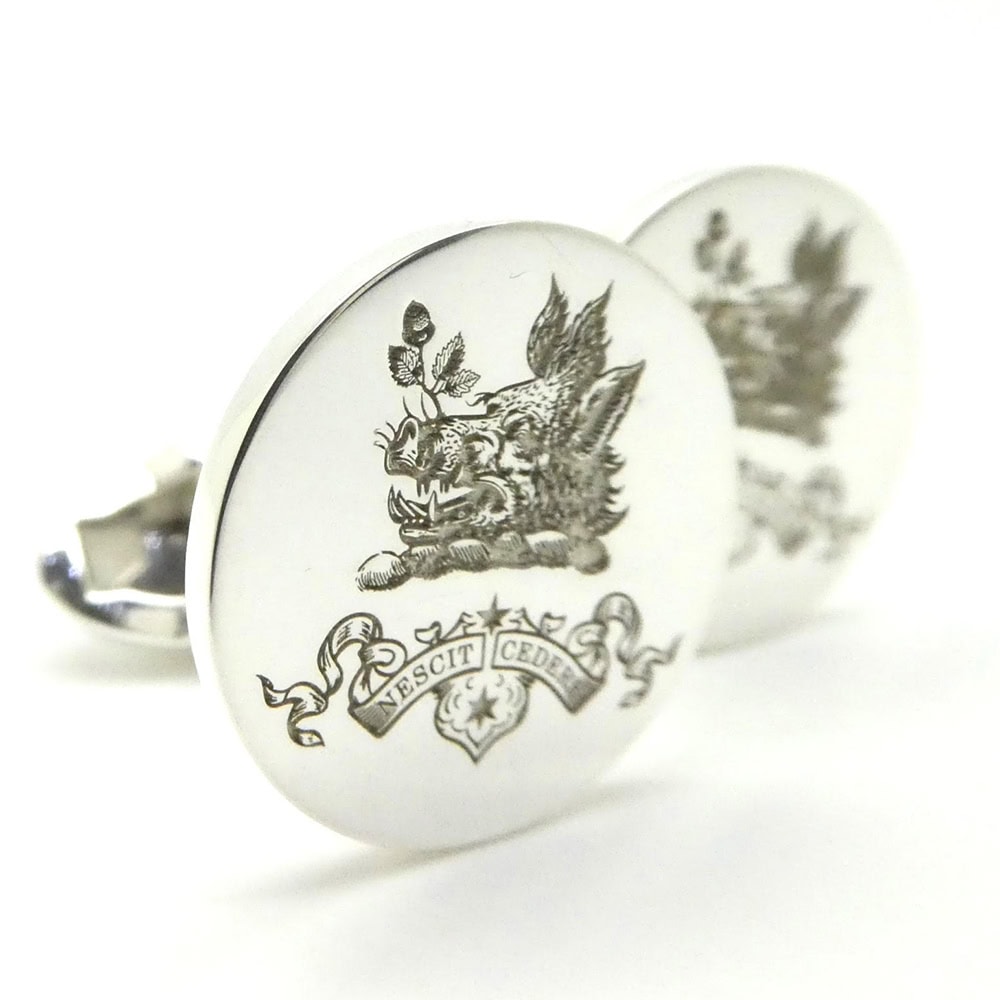 Bespoke cufflinks for a club, institution or business